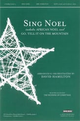 Sing Noel Medley SATB choral sheet music cover